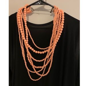 Peach Necklace